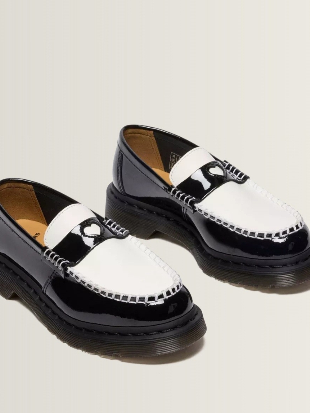 Dr. Martens Penton Heart Loafers NWOT - Picture 6 of 7